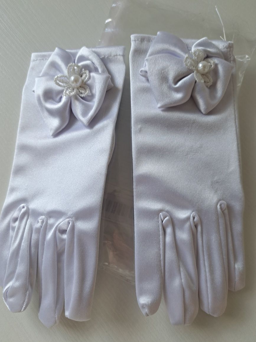 Nowe lakierki, buty komunijne +Nowe rekawiczki