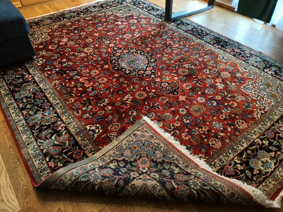 Dywan wełna kaszmir Teheran , ręczna robota  certyfikat promocja