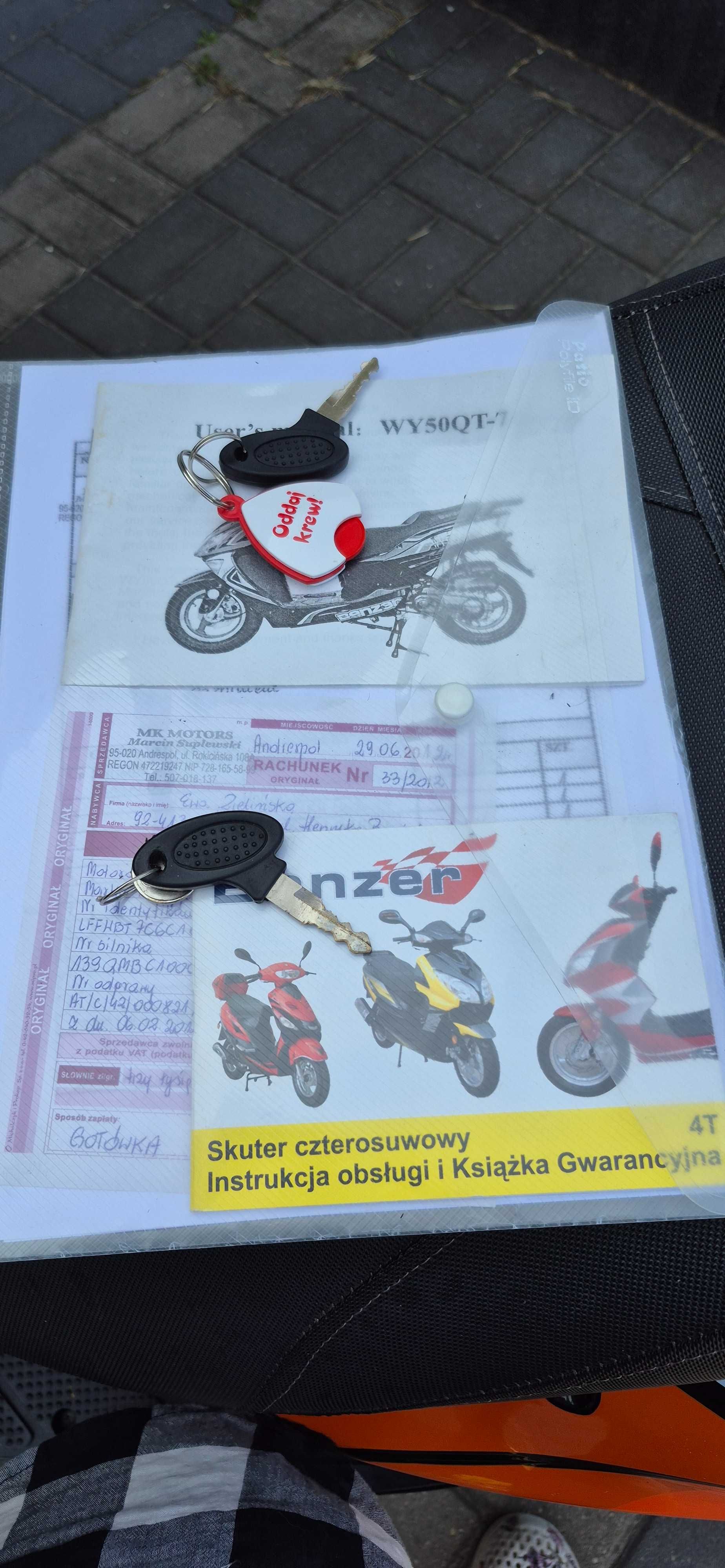 Sprzedam Skuter WANGYE
