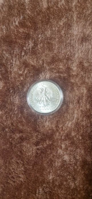 Moneta Józef Piłsudski 70 rocznica, 10000 zł, srebro