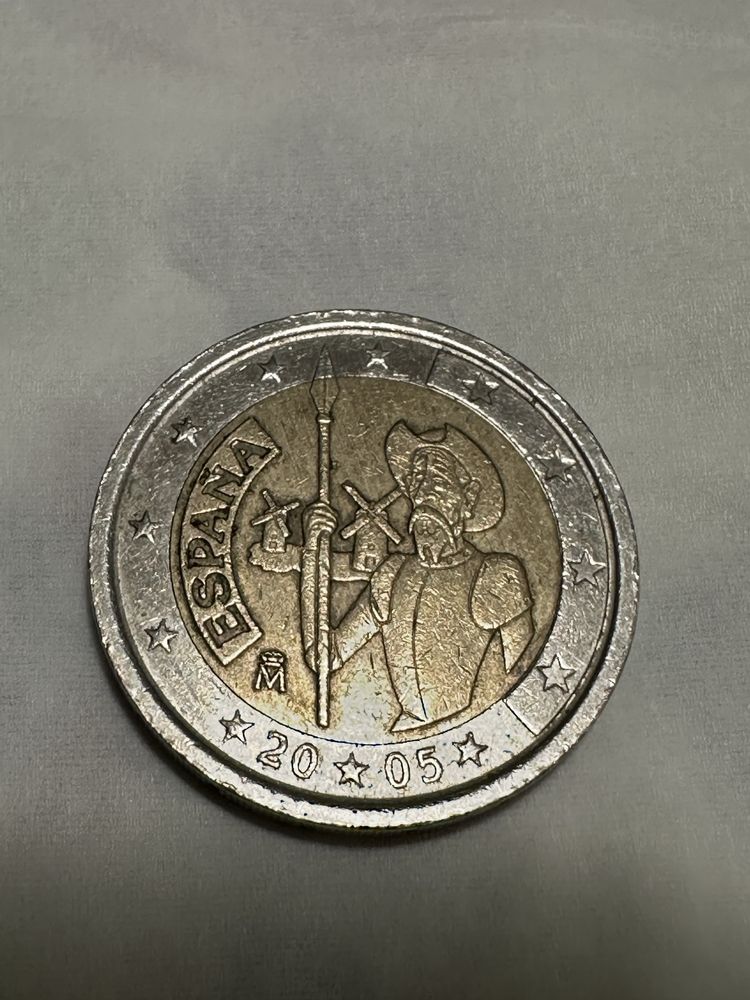 Moedas 2 euros para coleção