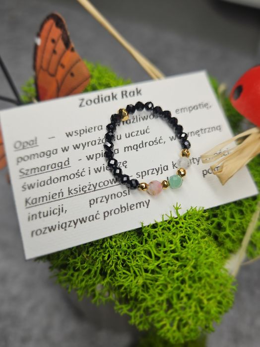 Pierścionek Zodiak Rak