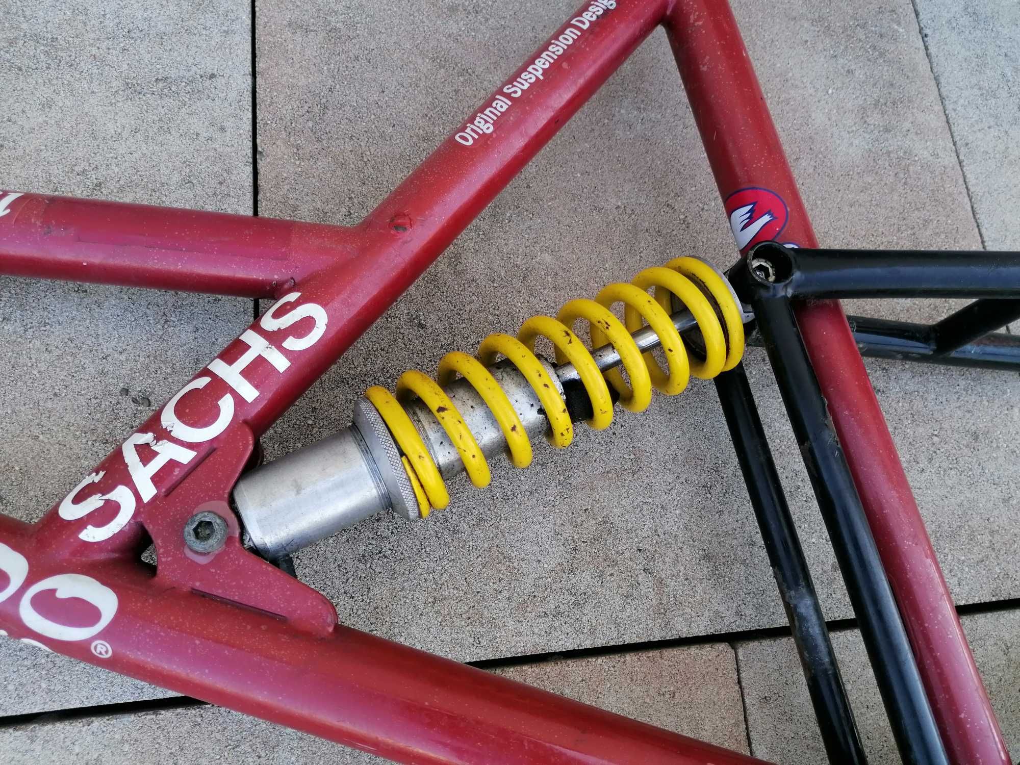 KANGAROO  Co.NOWOTNY rama do roweru DH  Vintage