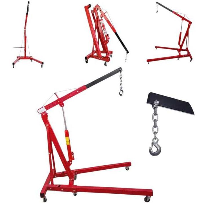 Кран для двигуна підкатний Apphech 1Т кран двигателя гидравлический