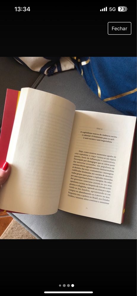 Feminismo pasa os 99%