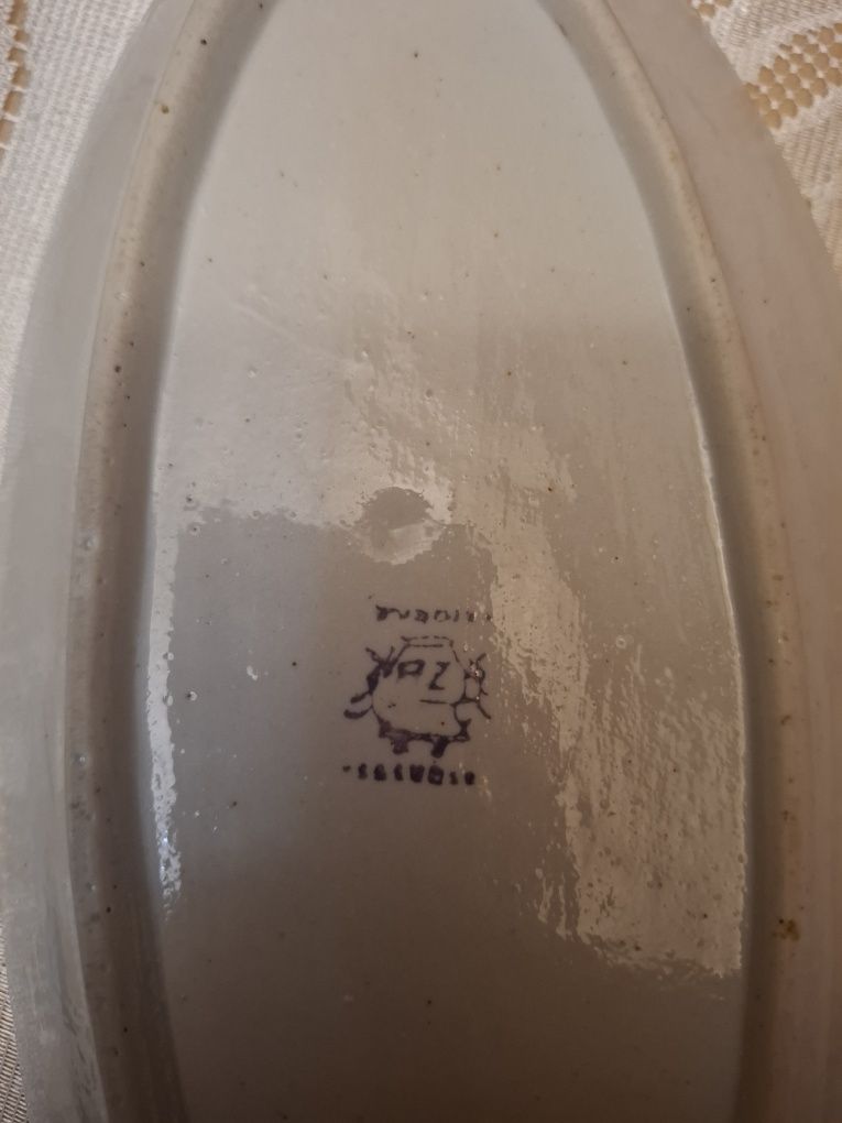 Plakieta porcelanowa Steatyt - proj. Z. Buksowicz - PRL