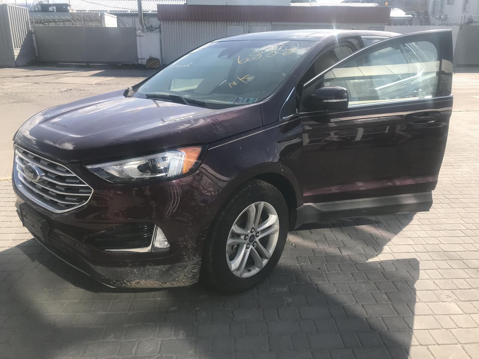 Разборка эдж Ford edge рейка салон стекло радиатор фара четверть капот