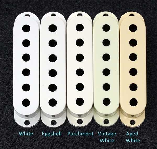 set akcesoriów Fender Pure Vintage 50's Strat Kit - eggshell white