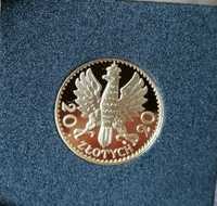 20 zł 1925 Głowa Kobiety kopia monety próbnej stan L