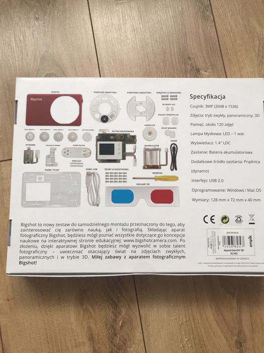 Bigshot cyfrowy aparat fotograficzny