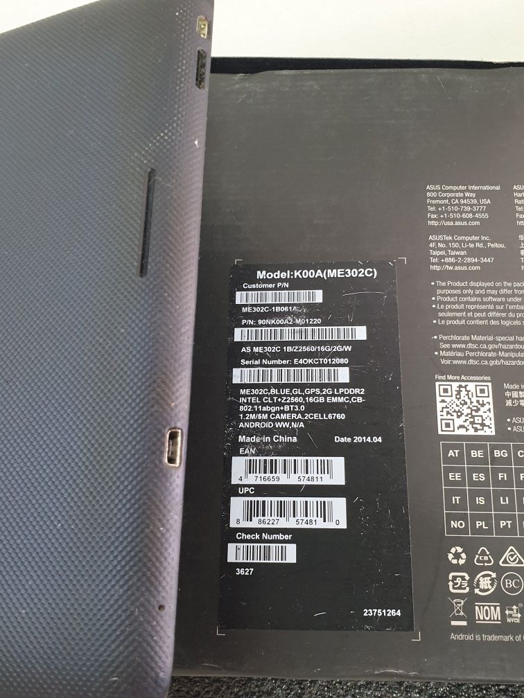 Планшет Asus MeMO Pad FHD 10 32gb (K00A Me302c)