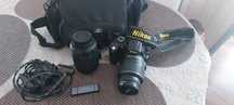 Nikon D5000 + 2obiektywy(18-55mm&55-200mm)