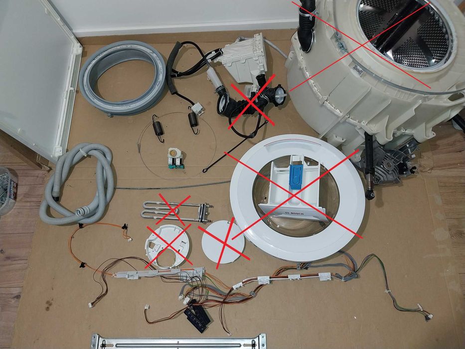 Pralka Bosch WAN2006MPL na części