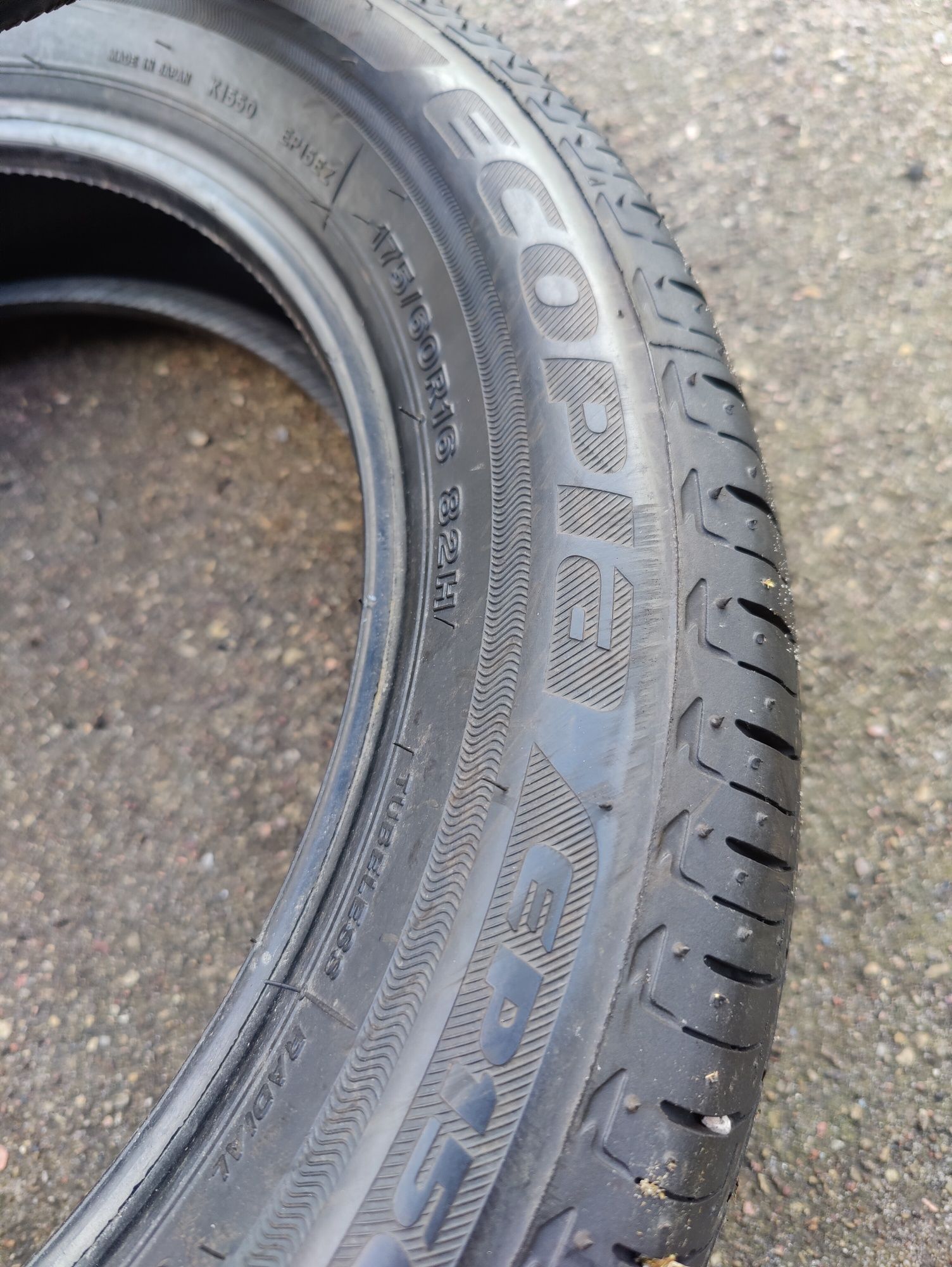 Opony Brigestone letnie 175/60 R16 praktycznie nowe