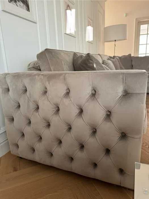 PRIMAVERA HOME narożnik Glamour SOFA Pikowana