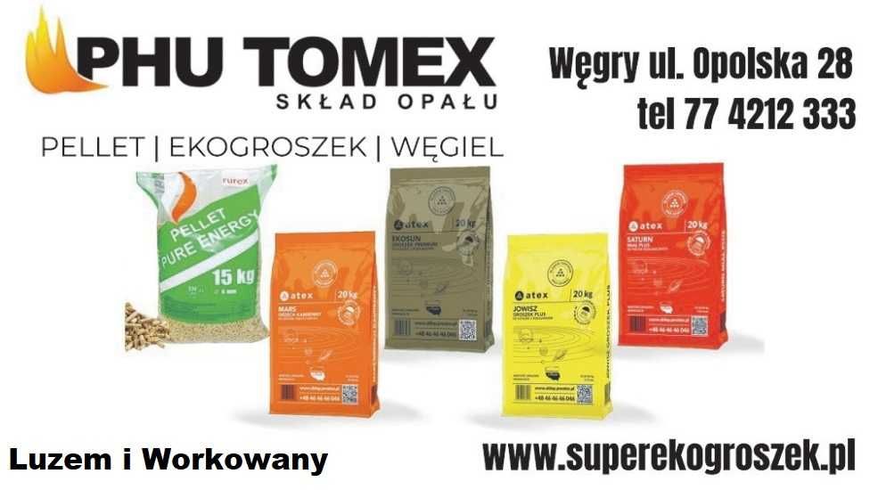 Węgiel orzech 27-30MJ  ekogroszek groszek pellet transport gratis