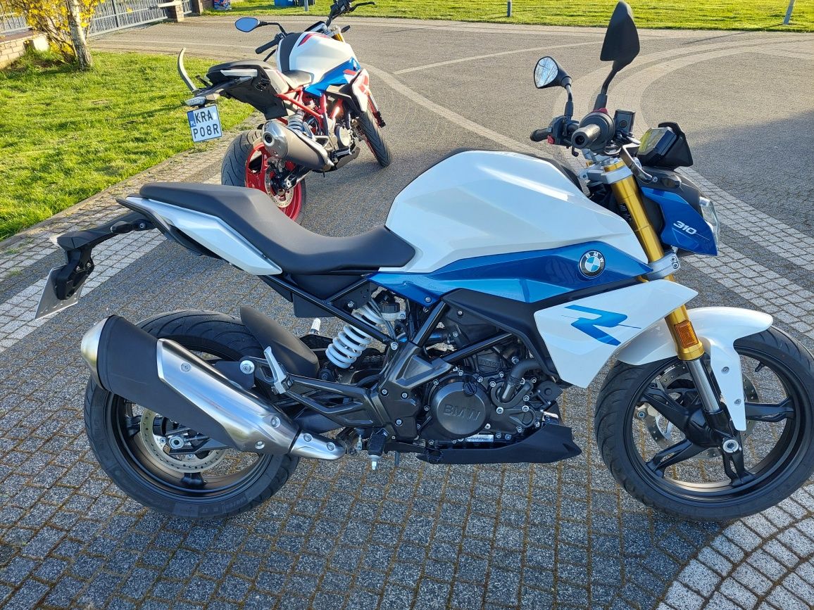 BMW G310R Jak nowy, mały przebieg 2340km 2022 rok  Kat A2