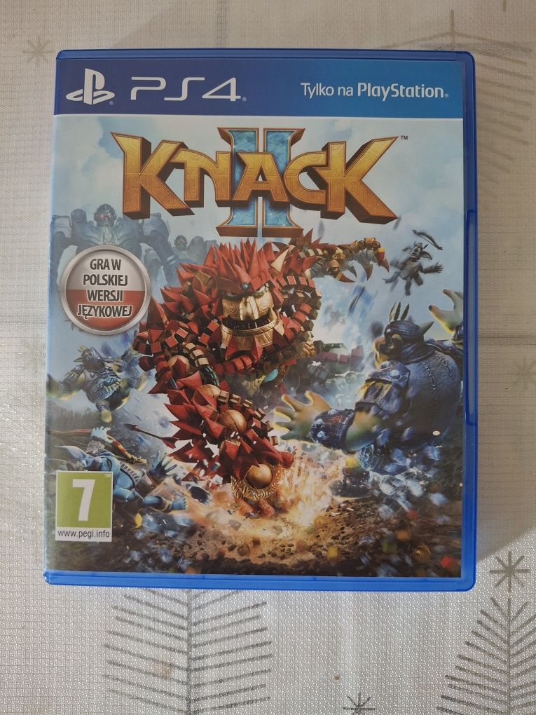 Knack 2 PL PS4 PS5 po polsku dubbing
