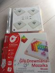 Drewniana mozaika, układanka motoryczne  zabawka tanio
