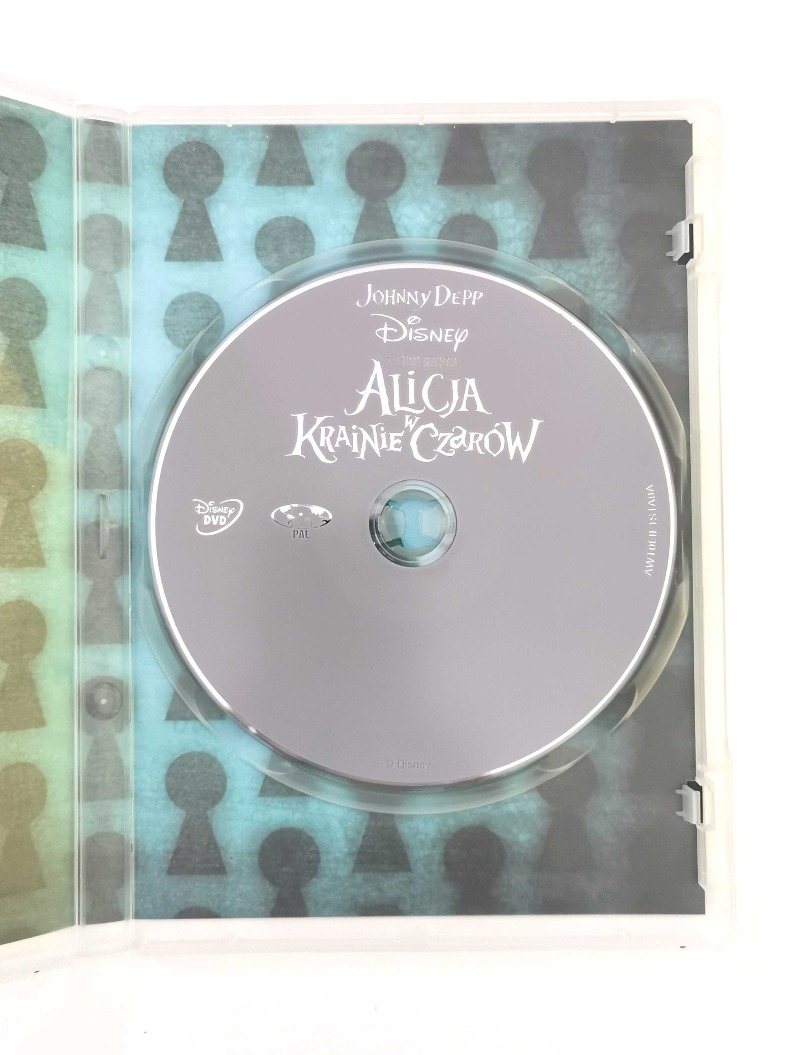 Film Alicja w krainie czarów płyta DVD