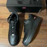 Nike Buty Air_Force 1_Black_Supreme ButyDamskie i Męskie R.37.5