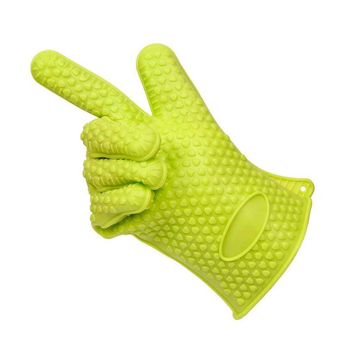 Rękawica silikonowa do grilla Duża gruba Łapka kuchenna do garnków