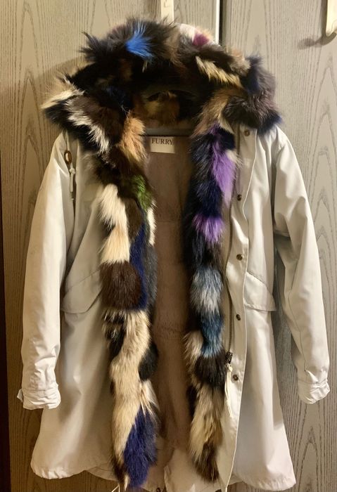 Парка женская  с мехом