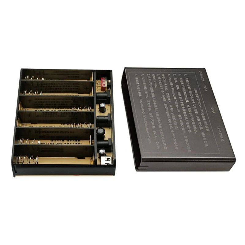 Міні UPS 5V 9V 12V 6x18650 DC USB PowerBank ДБЖ інтернет роутер та ін.