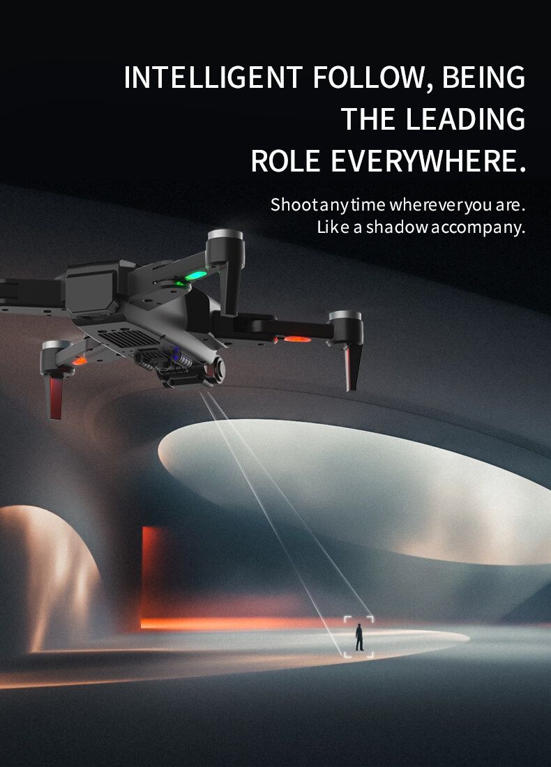 Drone Jjrc x25 wifi fpv gps 8k dual câmara + BATERÍA EXTRA SELADO
