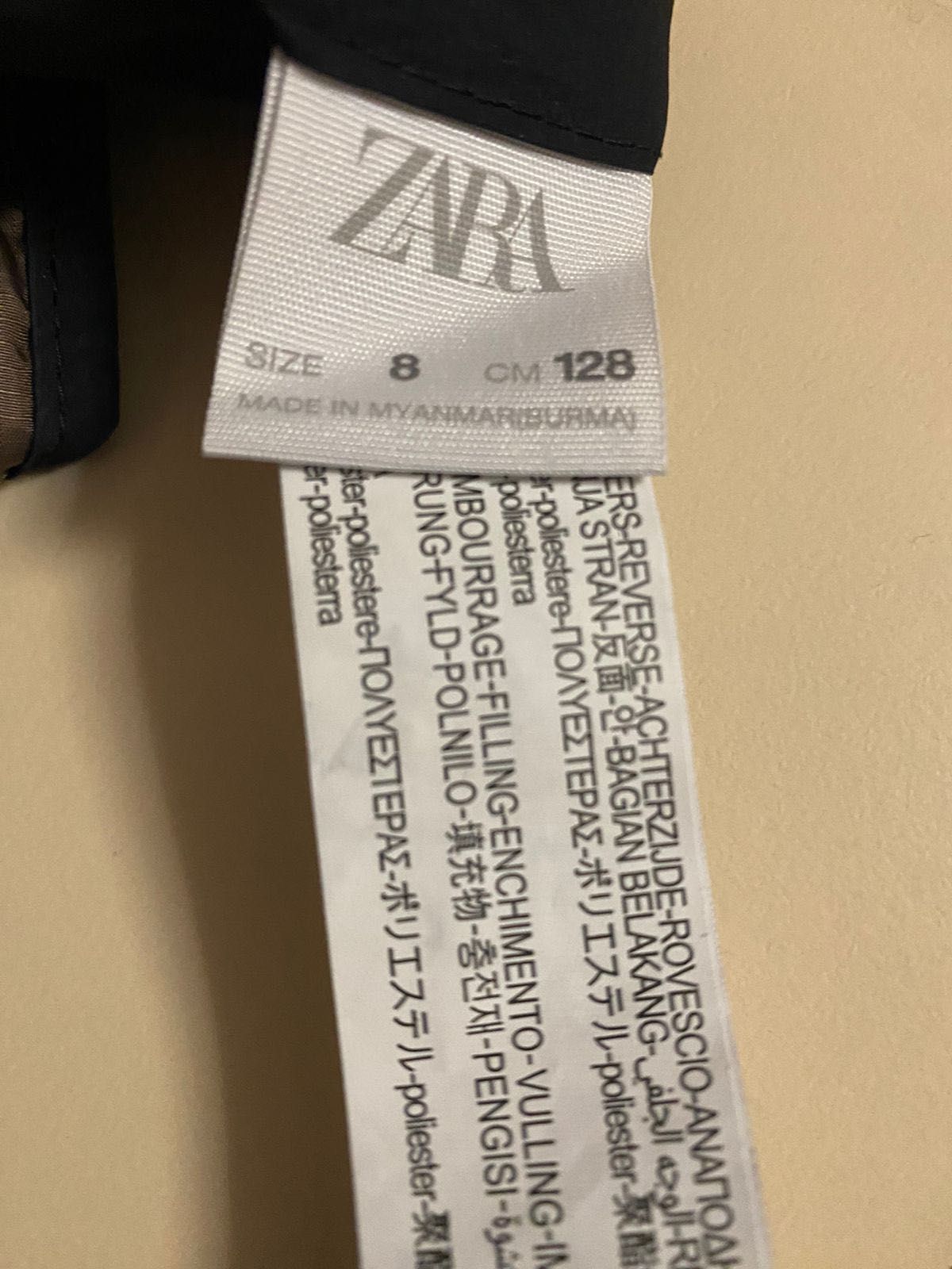 Куртка Zara 128 см size 8, двостороння