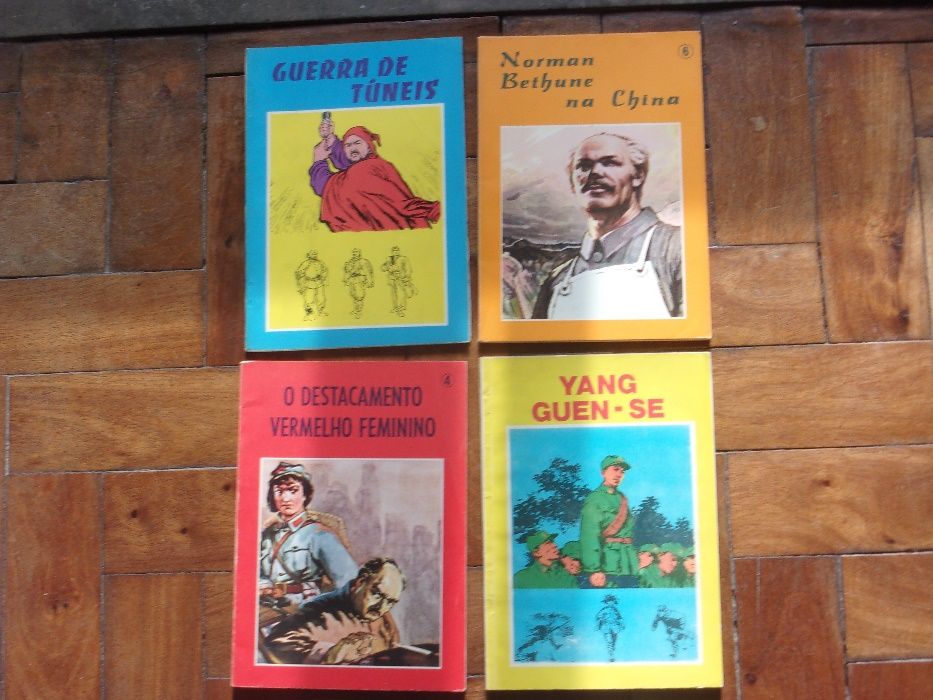 Revistas chinesas + livros chineses de BD + revista albanesa (anos 70)