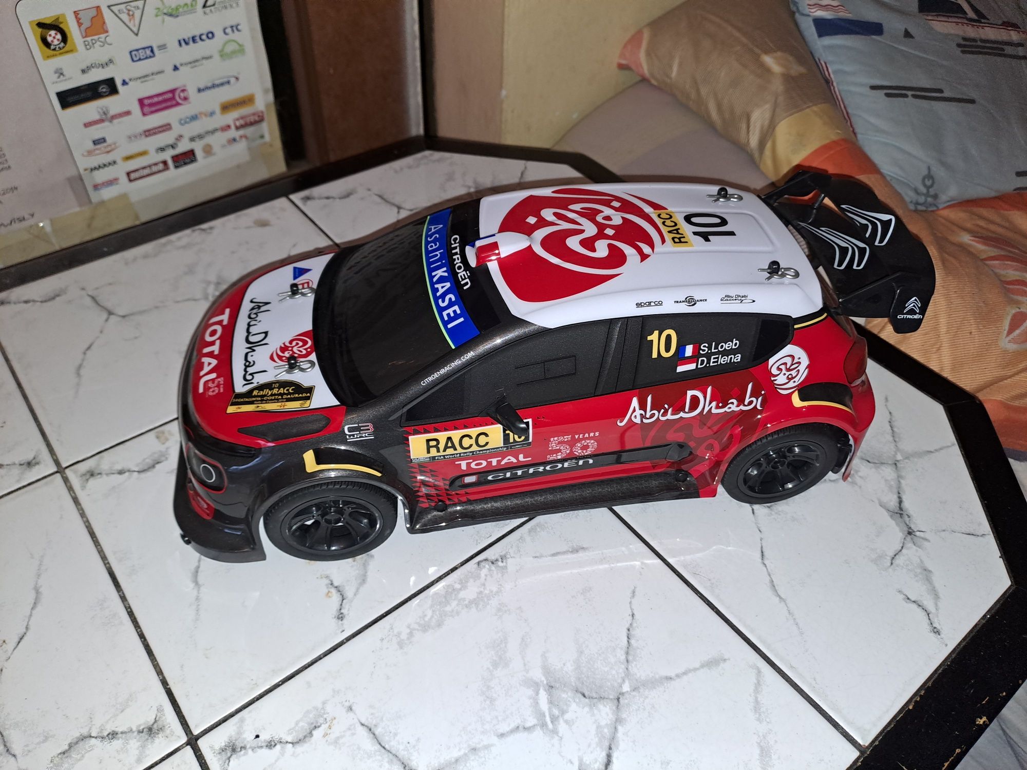 Citroen C3 WRC RC, Skala 1:10. Model zdalnie sterowany. Nowy.