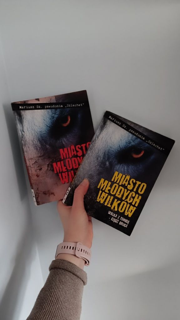 Miasto młodych wilków Mariusz Sz Pseudonim Szlachet 1 i 2 część zestaw