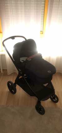 Conjunto Maxi-Cosi Carrinho + Ovo + ISOFix