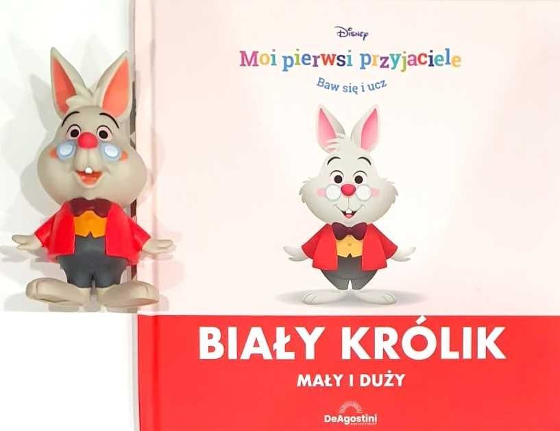 Moi Pierwsi Przyjaciele Baw się i Ucz 50 Biały Królik