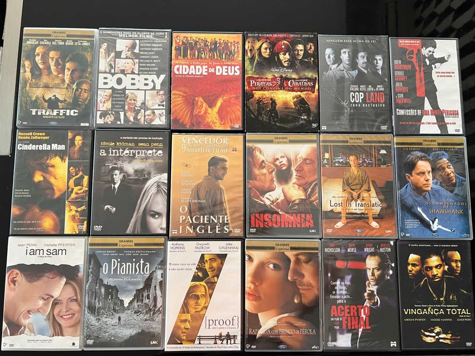 Coleção de 58 DVD's