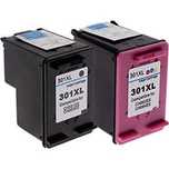 Pack Tinteiros Compatíveis HP 301XL - Preto/Cores