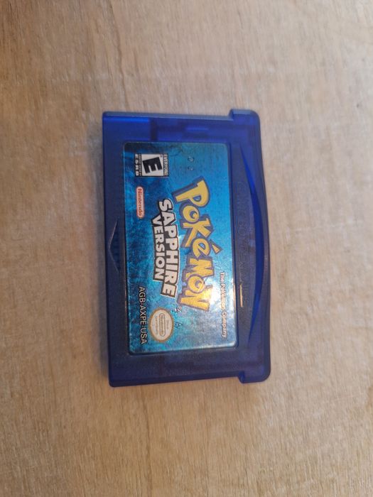 Pokemon Sapphire na Nintendo Gameboy