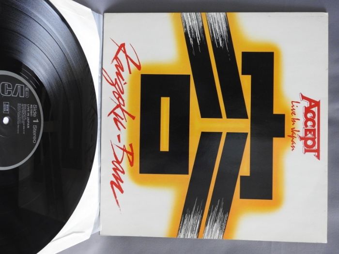 Accept Kaizoku-Ban ‎Live in Japan ЕP 1985 пластинка Германия EX 1press