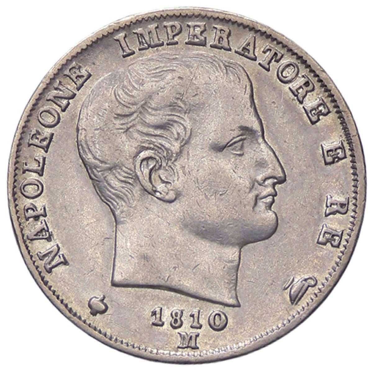 Napoleon I 1 Lira Włochy 1810 M