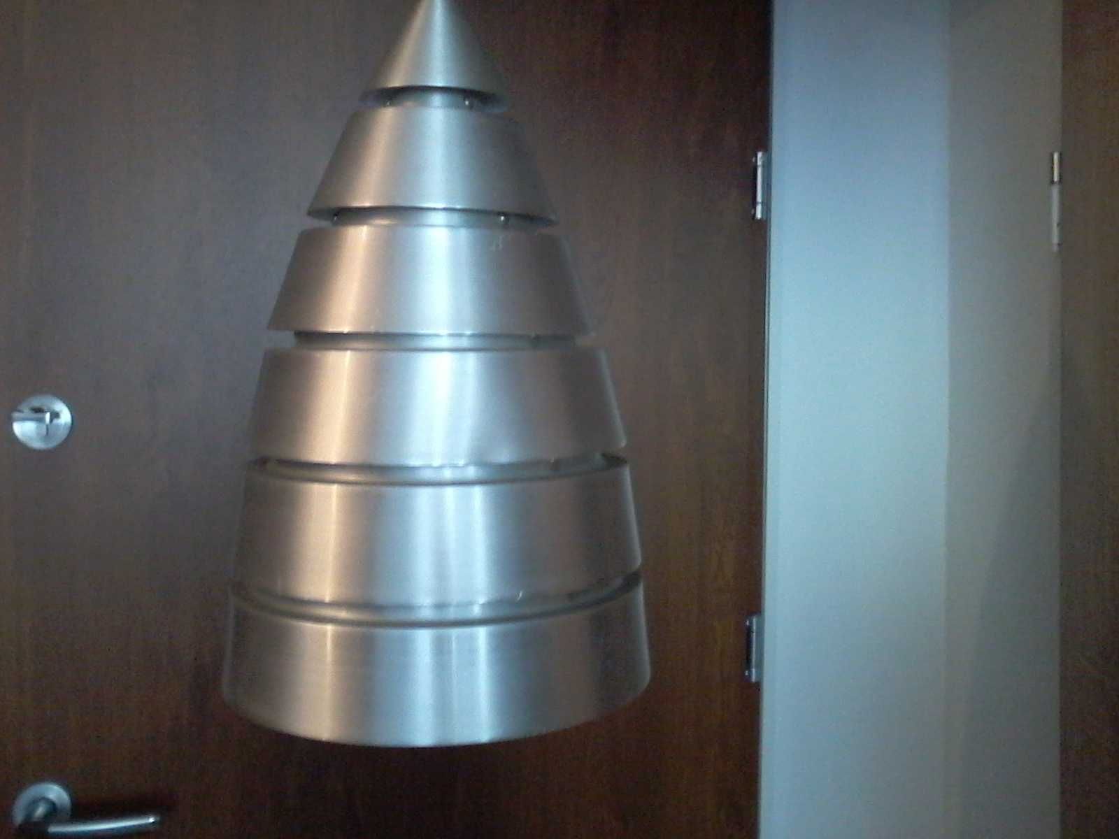 lampa klosz aluminium loft