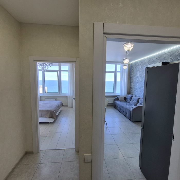 Аркадия. Каманина 16 а. 44 жем.2 ком.люкс. прямой вид моря