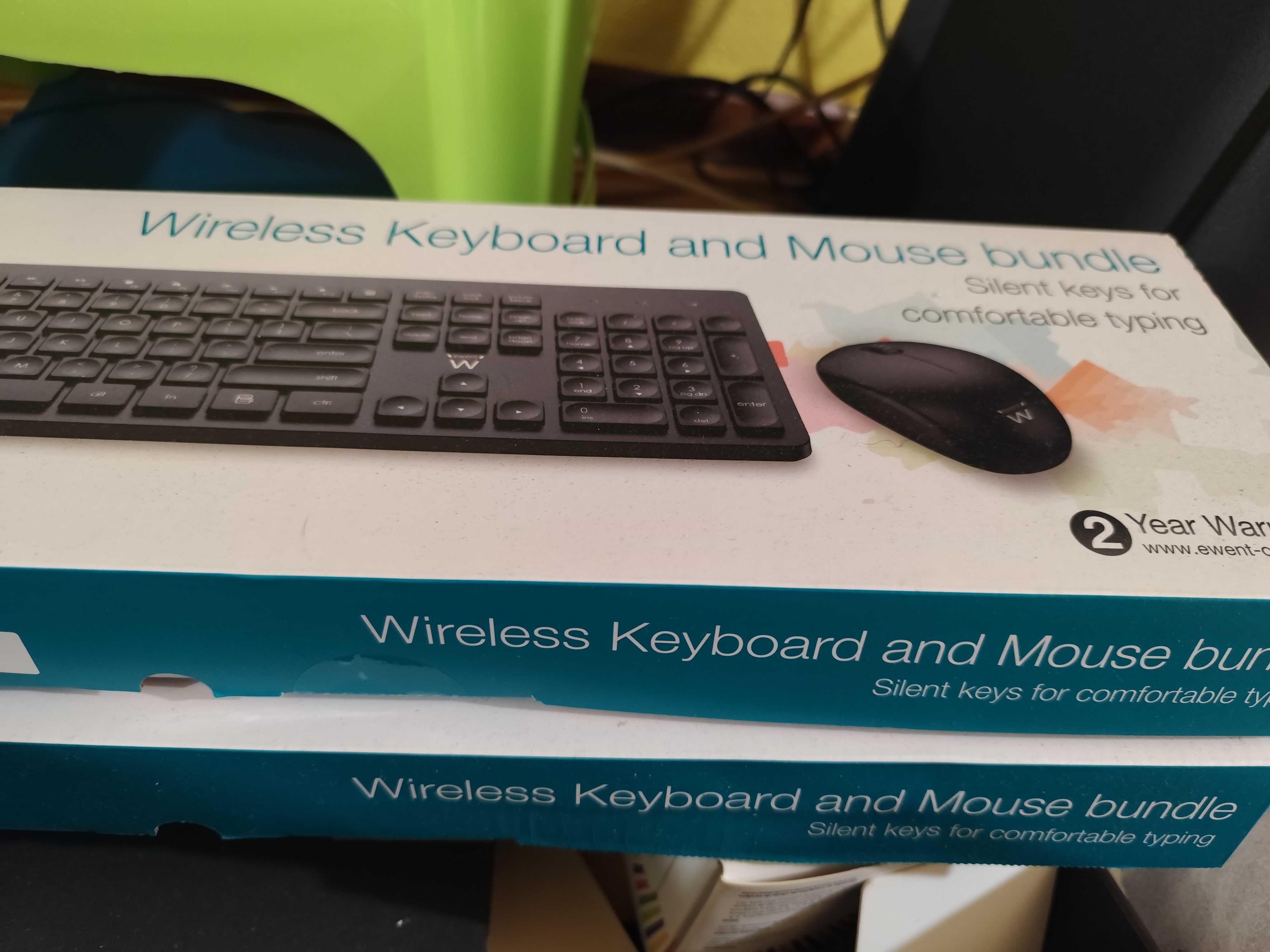 Teclado e rato wireless