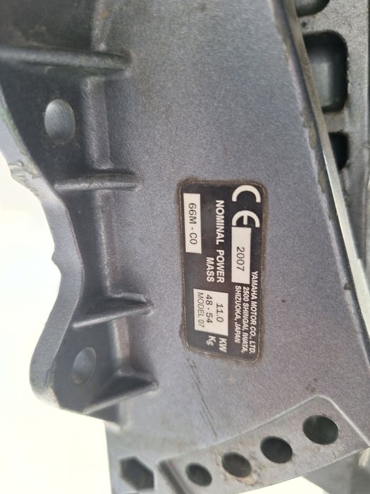 Silnik zaburtowy yamaha 15 stopa S 4t linia paliwowa