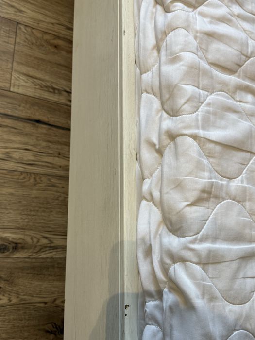 Łóżko IKEA 140x200 biale + materac