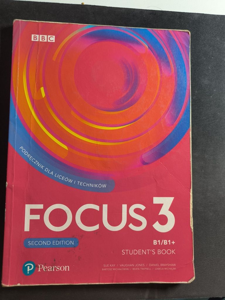 Język angielski FOCUS 3 podręcznik Pearson 947/3/2019