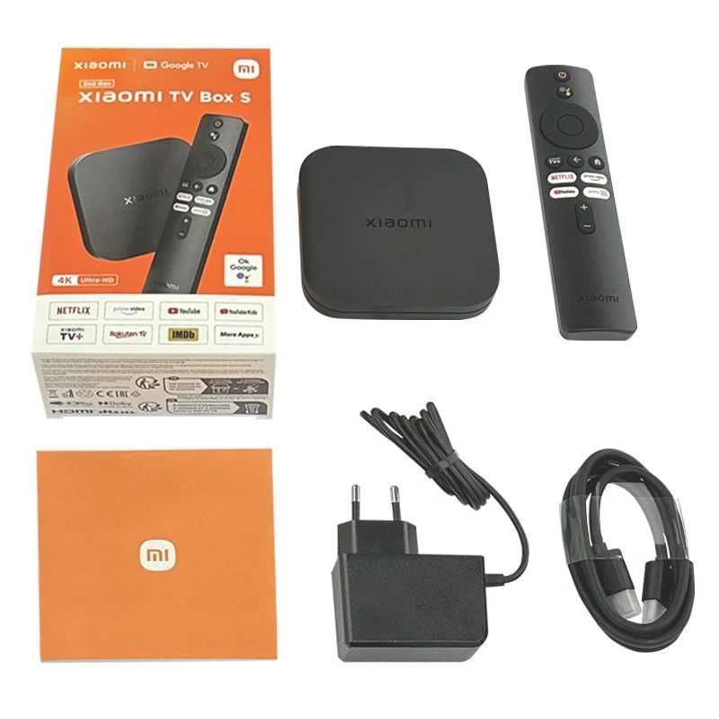 НОВИНКА SmartTV Xiaomi Mi Box S 4K 2nd Gen (MDZ-28-AA) медиаплеер 2023