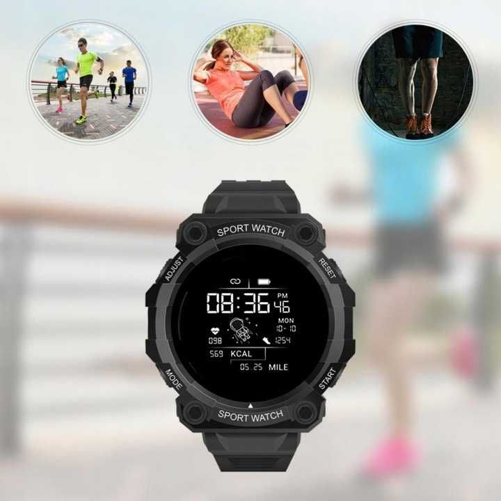 SMARTWATCH WODOODPORNY wielofunkcyjny smartband opaska zegarek męski