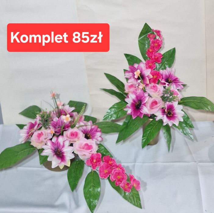 Stroiki oraz komplety na groby