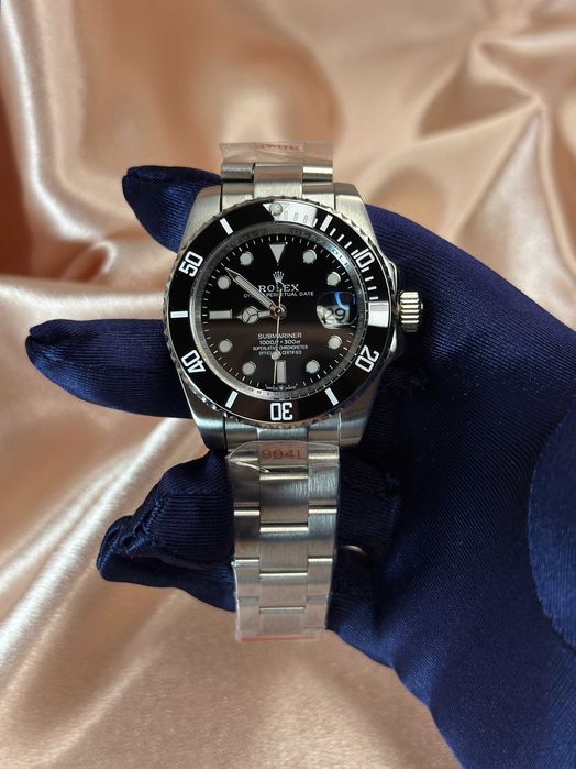 Zegarek Submarine Date Black Dial 40mm 126610LN